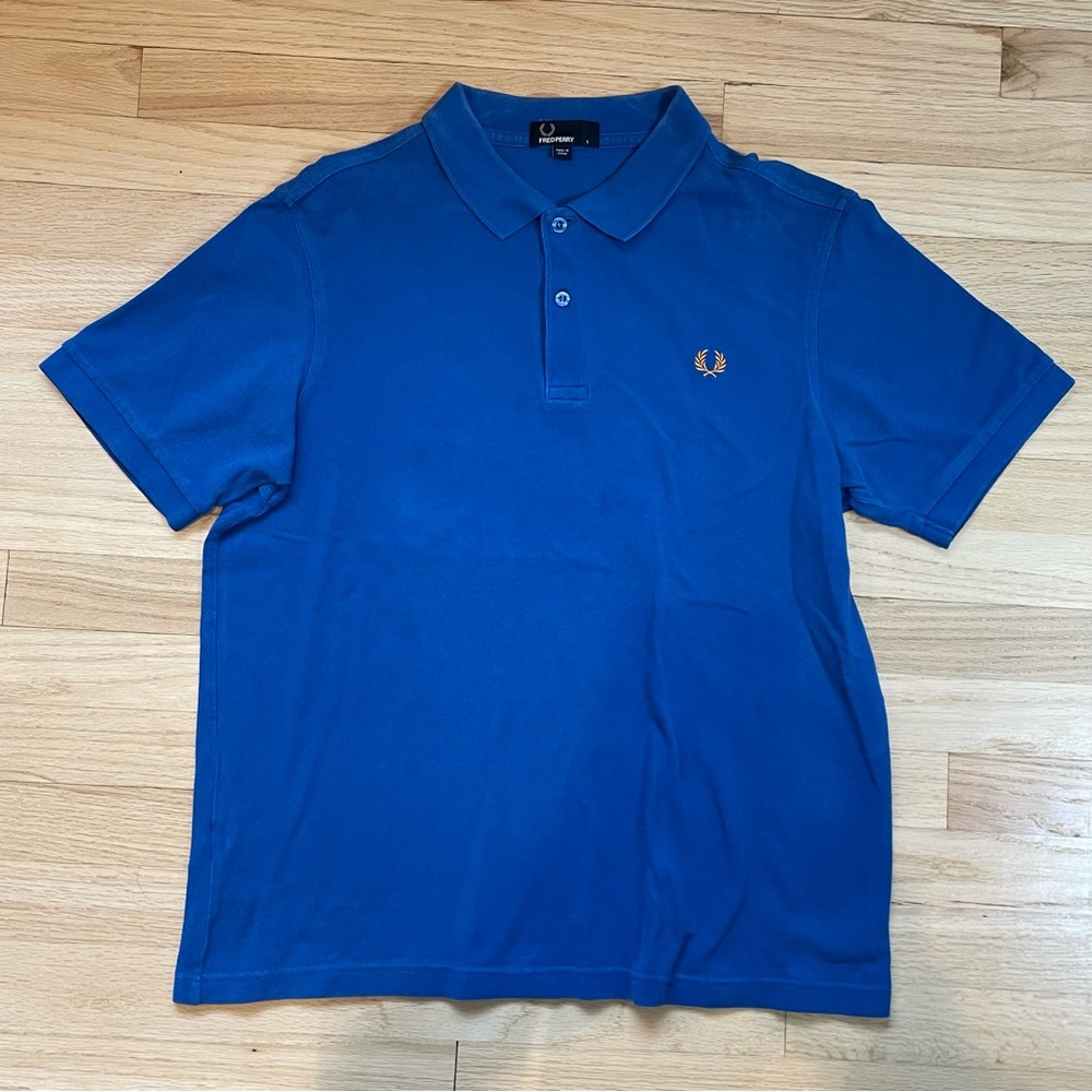 Fred Perry M3000 Plain Polo - Blue